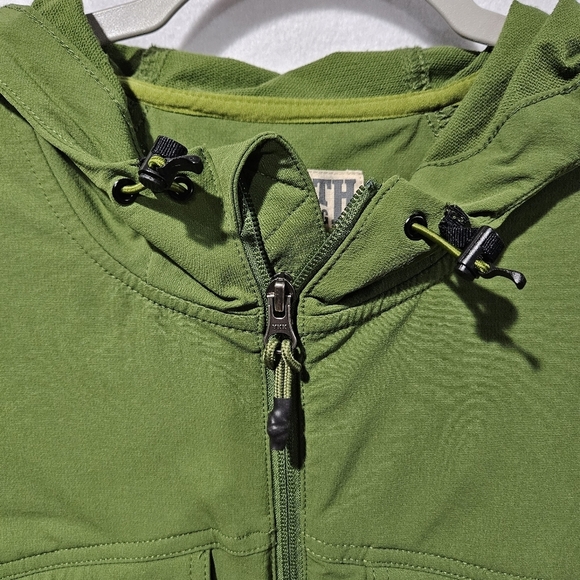 Duluth Trading Co Mens‎ Large Green Flexpedition Hooded Jacket 47202 - Picture 6 of 14